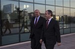 Gençlik ve Spor Bakanı Akif Çağatay Kılıç, temaslarda bulunmak için Ankara'ya gelen KKTC Maliye Bakanı Birikim Özgür'le bir araya geldi.