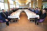 Gençlik ve Spor Bakanı Akif Çağatay Kılıç, Samsun Genç İş Adamları Derneği'ni kabul etti.