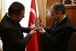 Bakan Çağatay Kılıç, AK Parti Kavak İlçe Teşkilatı'nı kabul etti.