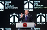 Gençlik ve Spor Bakanı Akif Çağatay Kılıç, Türkiye Genç İşadamları Konfederasyonu Genel Kuruluna katıldı.