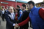 Bakan Çağatay Kılıç, Mardin'deki programı çerçevesinde Artuklu Gençlik Merkezi'ni ziyaret etti. Bakan Çağatay Kılıç Merkez'de gençlerle yakından ilgilendi.