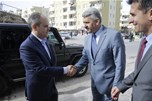 Gençlik ve Spor Bakanı Akif Çağatay Kılıç, AK Parti Mardin İl Başkanlığı binasını ziyaret etti.