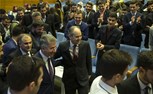 Gençlik ve Spor Bakanı Akif Çağatay Kılıç, AK Parti Elazığ Gençlik Kolları Üniversite Teşkilatını kabul etti.