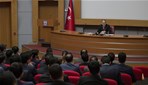 Gençlik ve Spor Bakanı Akif Çağatay Kılıç, 101. Dönem Kaymakam Adayları Tecrübe Paylaşım Programına katıldı.