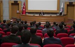 Gençlik ve Spor Bakanı Akif Çağatay Kılıç, 101. Dönem Kaymakam Adayları Tecrübe Paylaşım Programına katıldı.