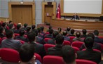 Gençlik ve Spor Bakanı Akif Çağatay Kılıç, 101. Dönem Kaymakam Adayları Tecrübe Paylaşım Programına katıldı.