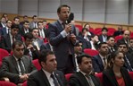 Gençlik ve Spor Bakanı Akif Çağatay Kılıç, 101. Dönem Kaymakam Adayları Tecrübe Paylaşım Programına katıldı.