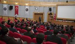 Gençlik ve Spor Bakanı Akif Çağatay Kılıç, 101. Dönem Kaymakam Adayları Tecrübe Paylaşım Programına katıldı.