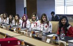 Gençlik ve Spor Bakanı Akif Çağatay Kılıç, Buz Hokeyi Kadın A Milli Takımını makamında kabul etti.