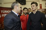 Gençlik ve Spor Bakanı Akif Çağatay Kılıç, Samsun’da düzenlenen U23 Türkiye Grekoromen Güreş Şampiyonasını izledi.