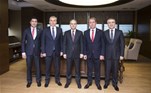 Gençlik ve Spor Bakanı Akif Çağatay Kılıç, AK Parti Denizli Milletvekilleri Cahit Özkan, Şahin Tin ve Denizli Büyükşehir Belediye Başkanı Osman Zolan'ı kabul etti.