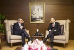 Gençlik ve Spor Bakanı Akif Çağatay Kılıç, Uluslararası Olimpiyat Komitesi Başkanı Thomas Bach'ı makamında kabul etti.