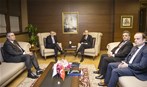 Gençlik ve Spor Bakanı Akif Çağatay Kılıç, Uluslararası Olimpiyat Komitesi Başkanı Thomas Bach'ı makamında kabul etti.