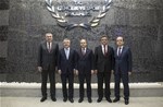 Gençlik ve Spor Bakanı Akif Çağatay Kılıç, Uluslararası Olimpiyat Komitesi Başkanı Thomas Bach'ı makamında kabul etti.