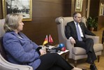 Gençlik ve Spor Bakanı Akif Çağatay Kılıç, Alman Devlet Bakanı Prof. Dr. Maria Böhmer ile görüştü.