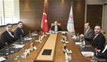 Gençlik ve Spor Bakanı Akif Çağatay Kılıç, Genç İslam STK'lar Birliği Yönetim Kurulu Üyelerini makamında kabul etti.