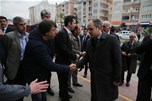Bakan Çağatay Kılıç, yangın hadisesi yaşayan Samsun Medical Park Hastanesi'ni ziyaret etti.