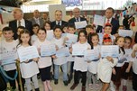 Gençlik ve Spor Bakanı Akif Çağatay Kılıç, “Geleceğe Kulaç Atıyoruz” projesi kapsamında  gerçekleştirilen sertifika törenine  katıldı.