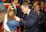 Gençlik ve Spor Bakanı Akif Çağatay Kılıç, Samsun Mustafa Dağıstanlı Spor Salonu'nda düzenlenen 2015 Genel Seçimi AK Parti Samsun Adayları Tanıtım Toplantısına katıldı.